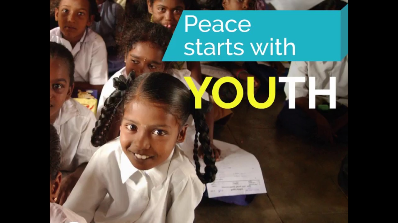 Peace starts with youth
