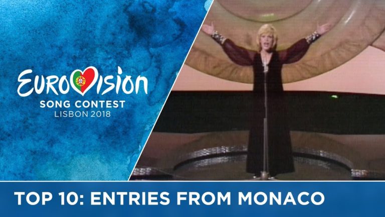 Top 10: Entries from Monaco at the Eurovision Song Contest