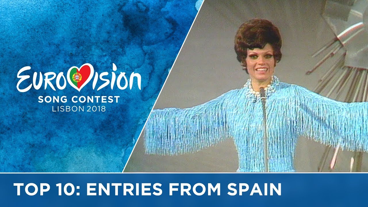 TOP 10: Entries from Spain at the Eurovision Song Contest