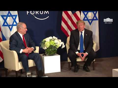 President Trump Participates in a Bilateral Meeting with the Prime Minister of the State of Israel