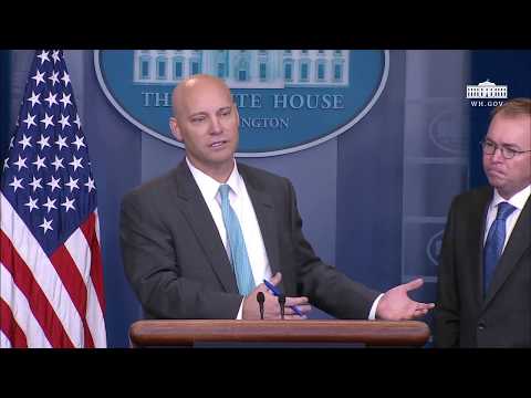 Briefing with Director Marc Short and Director Mick Mulvaney