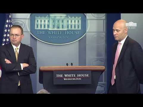 Briefing by Director Mulvaney and Director Short