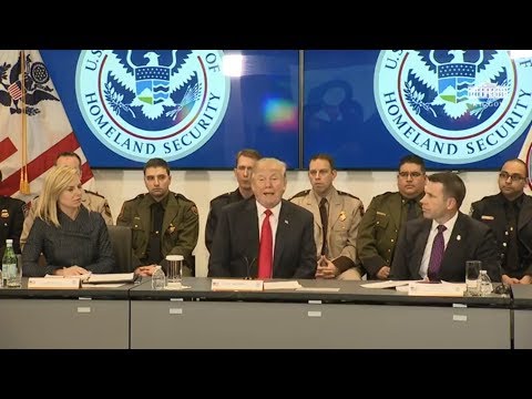 President Trump Participates in a Customs and Border Protection Roundtable