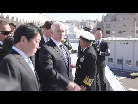 Vice President Mike Pence Visits Japan