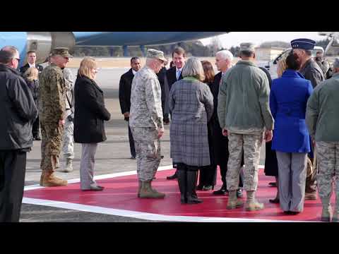 Vice President Pence Speaks to Armed Forces at Yokota Air Base in Japan