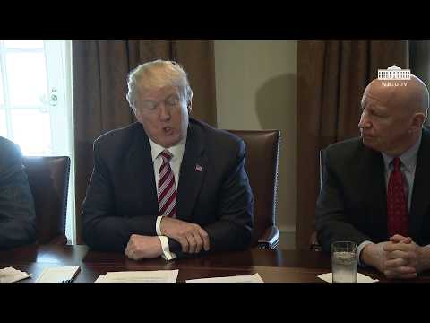 President Trump Hosts a Meeting with Members of Congress on Trade