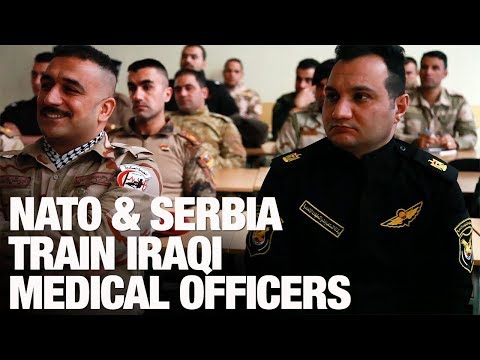 NATO and Serbia train Iraqi medical officers