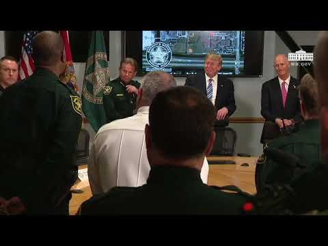 President Trump Participates in a Round Table with First Responders