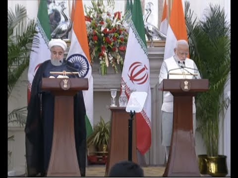 Press Statement by PM Modi during state visit of President of Iran Hassan Rouhani