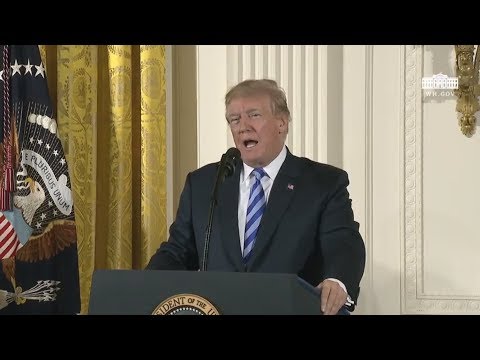 President Trump Hosts the Public Safety Medal of Valor Awards Ceremony