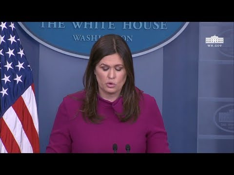 2/20/18: White House Press Briefing
