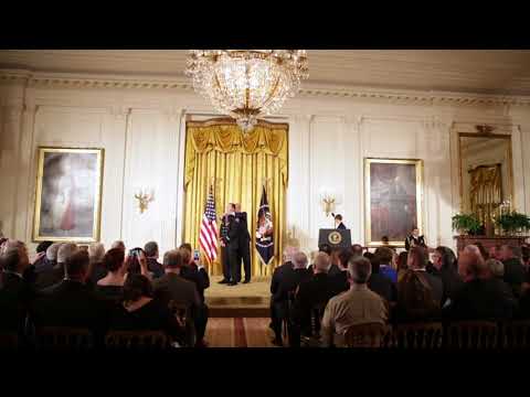 President Trump Hosts the Public Safety Medal of Valor Awards Ceremony at the White House