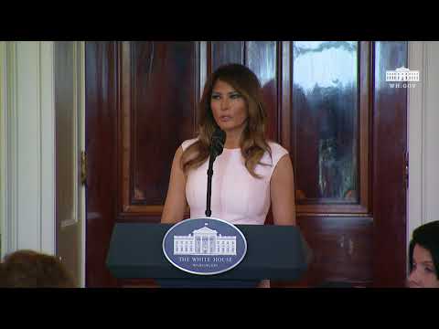 First Lady Melania Trump Delivers Remarks at the Governors’ Spouses’ Luncheon
