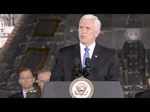 The Vice President Speaks at the National Space Council