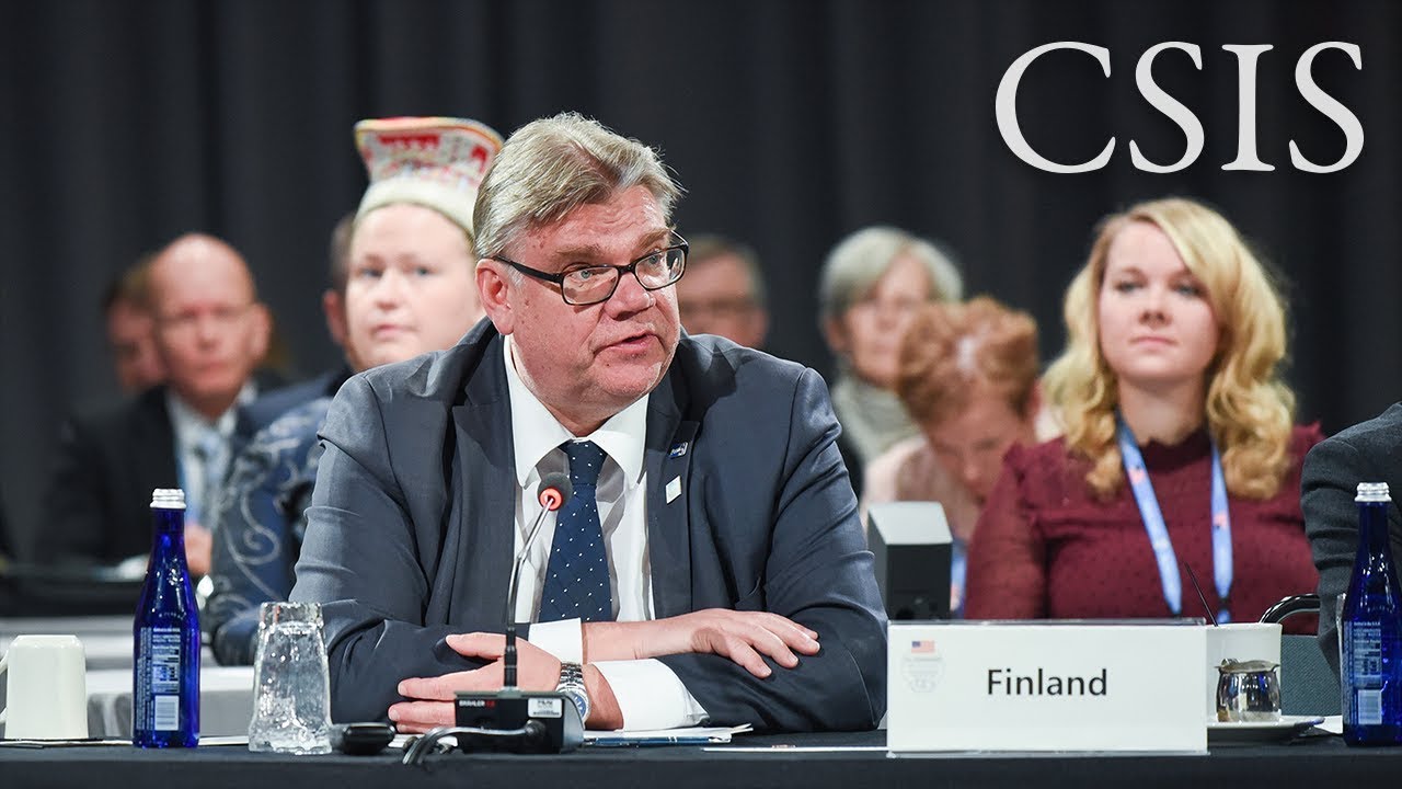 Global Leaders Forum: Timo Soini, Minister for Foreign Affairs of Finla…