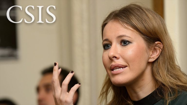 Russia’s Post-Authoritarian Future: A Conversation with Ksenia Sobchak