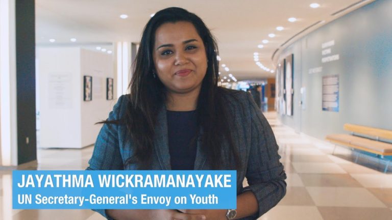 UN Youth Envoy Message – ECOSOC Youth Forum 2018