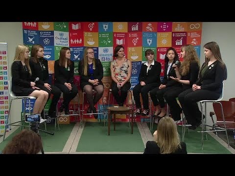 Robotics Team, SDG Media Zone – ECOSOC Youth Forum 2018