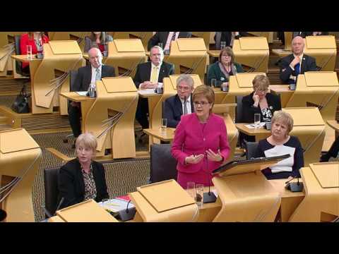First Minister’s Questions – 18 January 2018