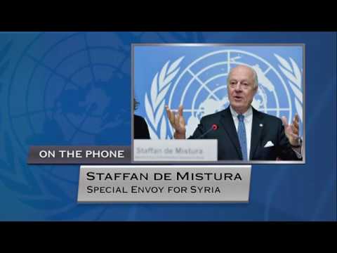 Staffan de Mistura (UN Special Envoy) on Syria – Press Conference (30 January 2018)