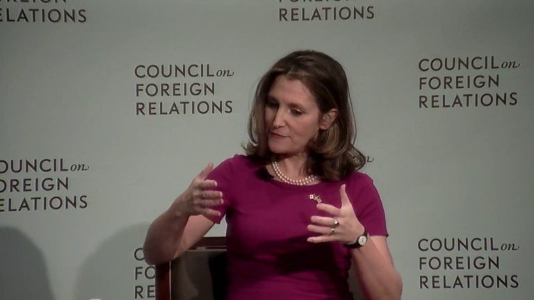 Clip: Freeland on NAFTA and Rules of Origin