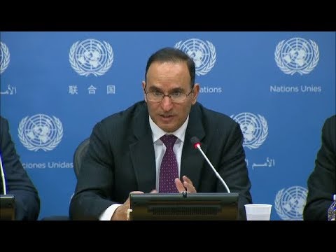 Mansour Al-Otaibi (Kuwait) on the work of the Security Council – Press Conference (1 February 2018)