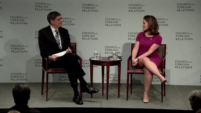 Clip: Freeland and Lew on Trans Pacific Partnership