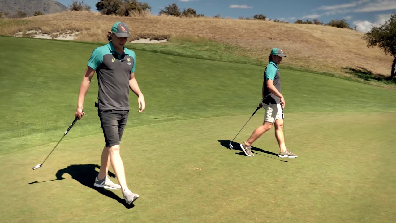 Aussies golfing at Jack’s Point in Queenstown