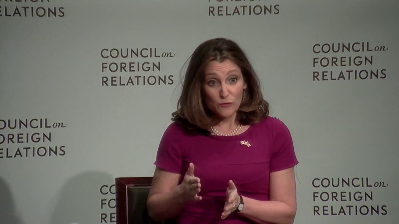 Clip: Freeland on Status of NAFTA Discussions