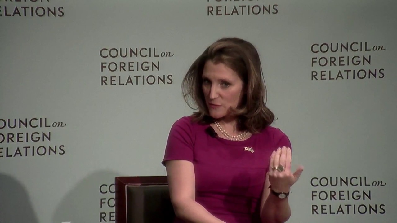 Clip: Freeland on NAFTA Contingencies