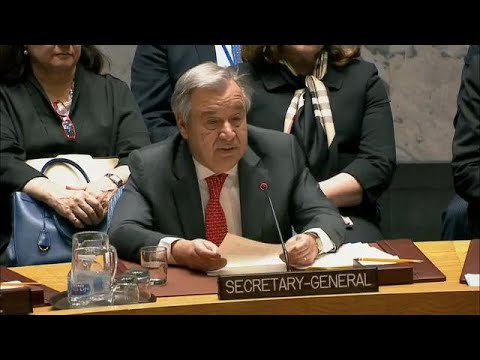 UN Chief on Regional Partnership in Afghanistan and Central Asia