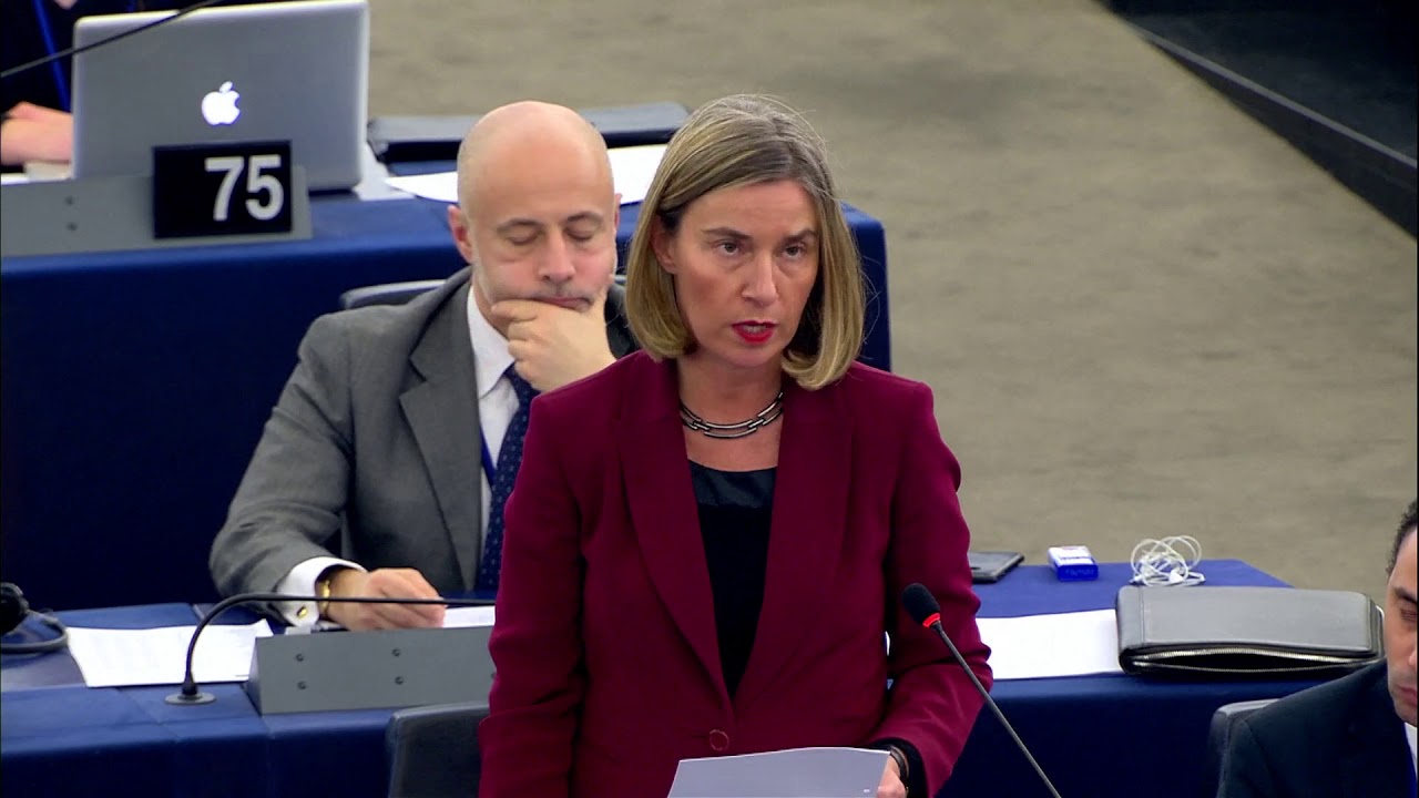 Mogherini remarks on the situation in Afrin and human rights situation…
