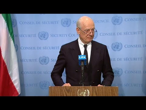 Special Envoy for Syria Briefs the Media – Media Stakeout (14 Feb 2018)