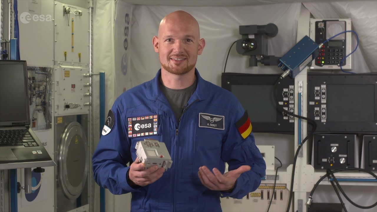 ESA astronaut Alexander Gerst announces the selection of Mission Space…