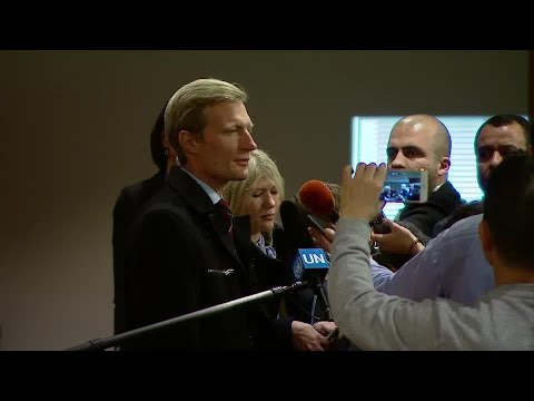 Sweden on the situation in Syria – Media Stakeout (14 Feb 2018)