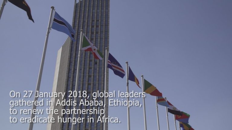 World leaders renew pledge for zero hunger in Africa at the African Uni…