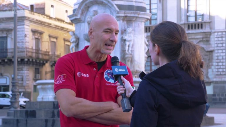L’astronauta dell’ESA Luca Parmitano parla di scienza nello spazio