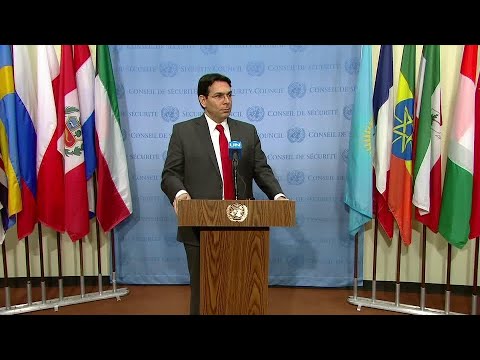 Danny Danon (Israel) on the Middle East – Media Stakeout (20 February 2018)