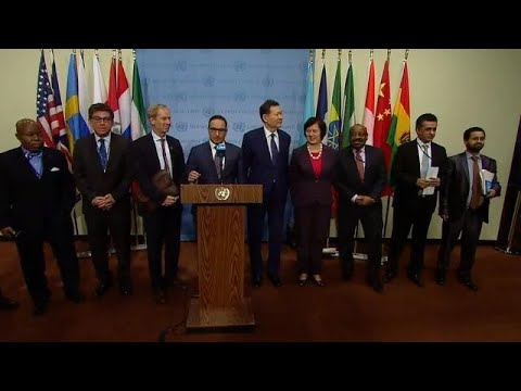 Kuwait, Kazakhstan, and other Members of the Security Council – Media Stakeout (23 Feb 2018)