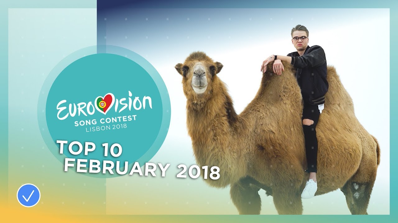TOP 10: Most watched in February 2018 – Eurovision Song Contest