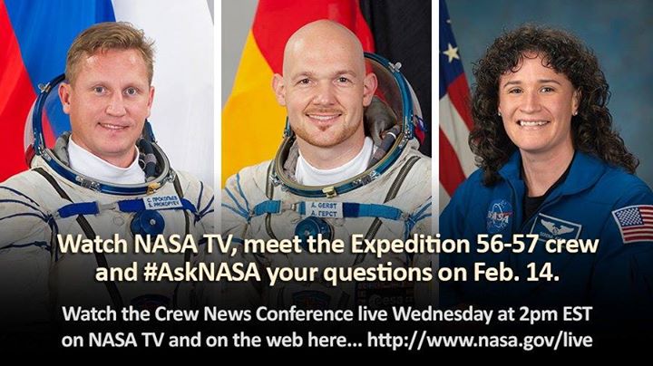 Tomorrow at 2pm ET: Meet the next crew launching to the Inte…