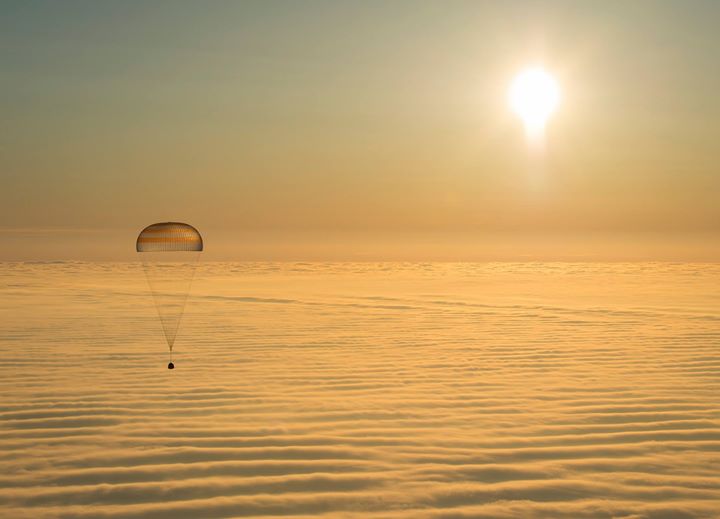 Three humans are set to land back on Earth from 168 days in …