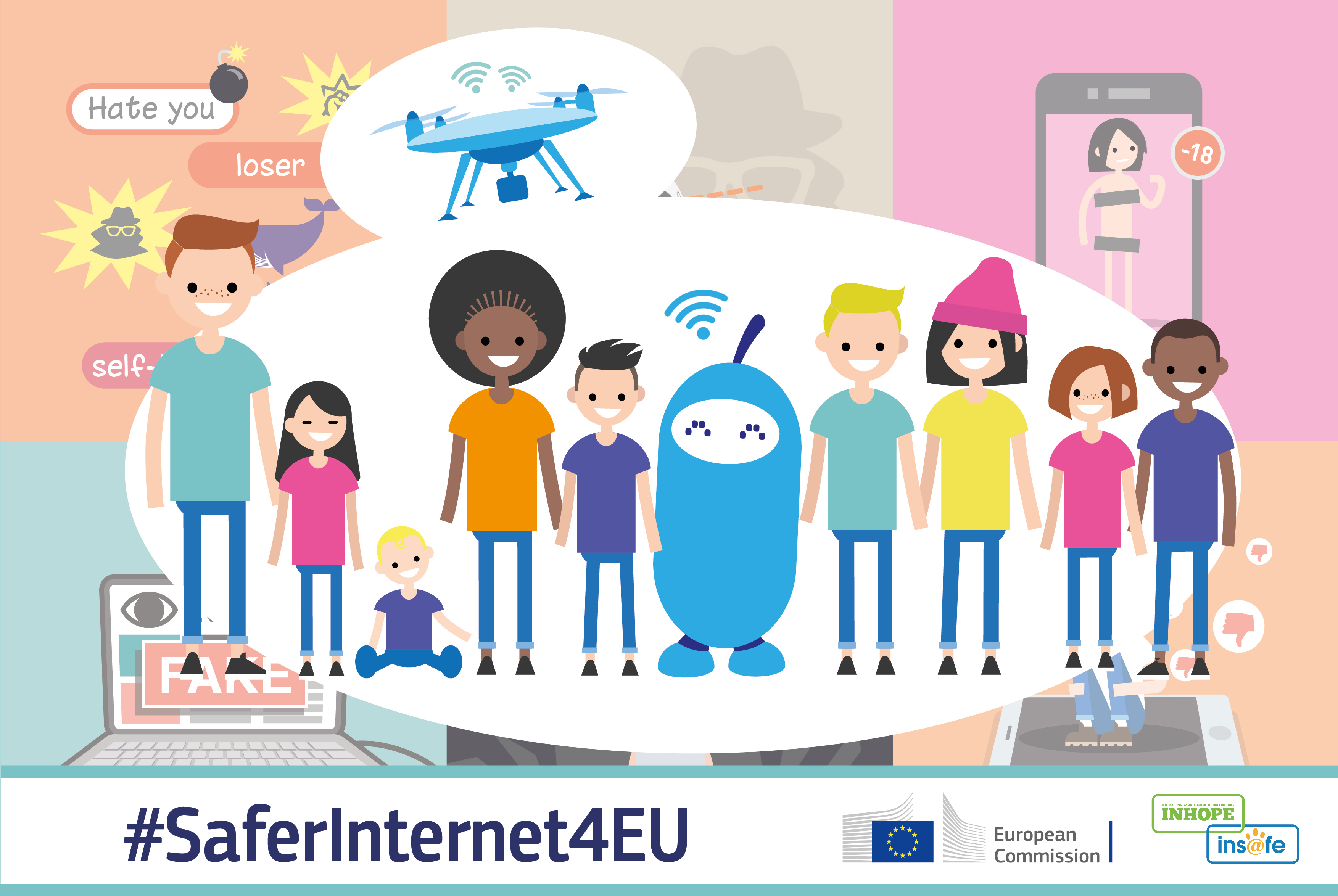 Launch of the #SaferInternet4EU initiatives on Safer Internet Day