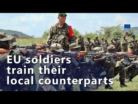 EU military training missions contribute to the peace and stability