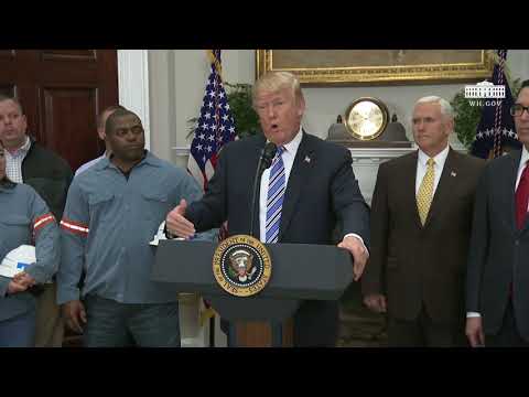 President Trump Signs the Section 232 Proclamations on Steel and Aluminum Imports