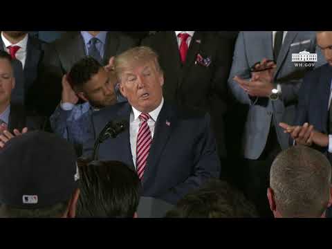 President Trump Hosts the 2017 World Series Champion Houston Astros