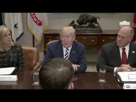 President Trump Hosts a Law Enforcement Roundtable on Sanctuary Cities