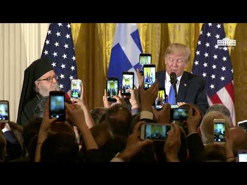 President Trump Hosts the Greek Independence Day Celebration