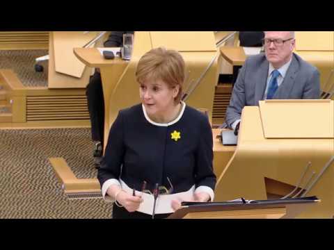 First Minister’s Questions – 1 March 2018