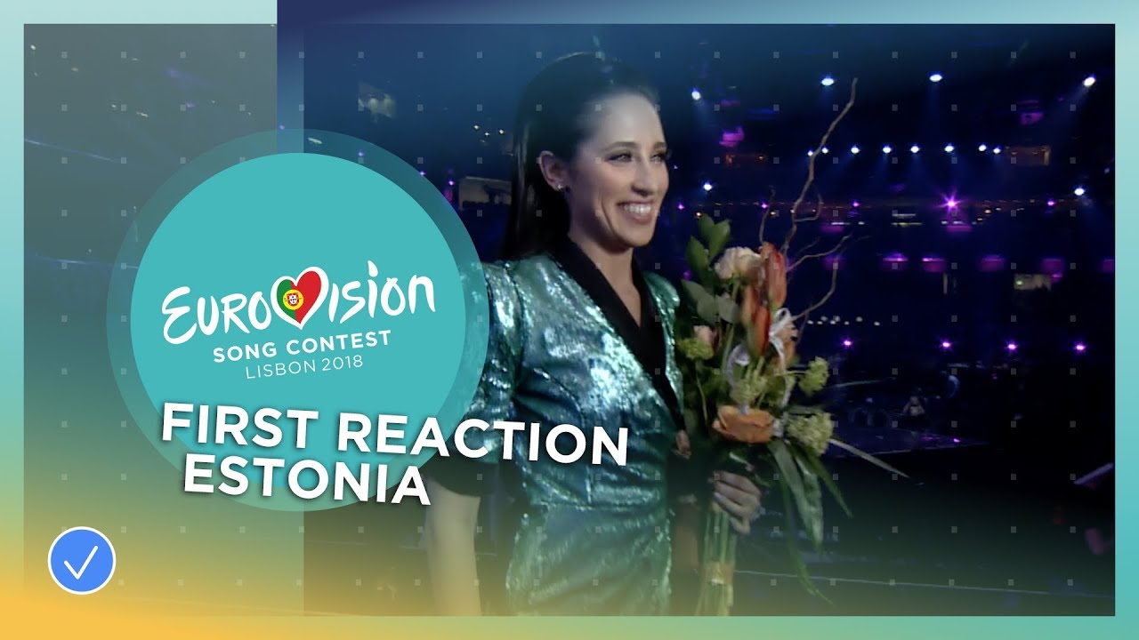 First reaction of Elina Nechayeva after winning Eesti Laul